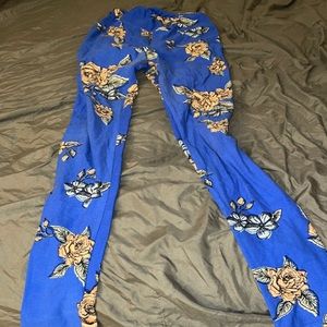 LuLaRoe one size floral leggings